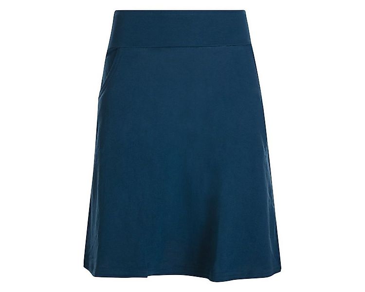 Vishes Jerseyrock Rock Damen Knielang Bio Baumwolle Breiter Bund Jersey Röc günstig online kaufen