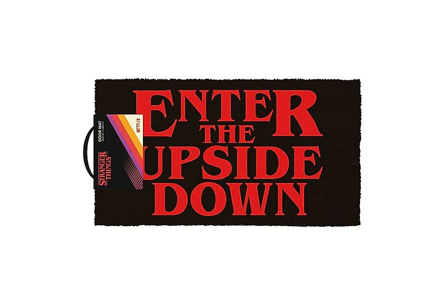 Fußmatte Fußmatte Kokos - Türmatte Kokos - Stranger Things Upside Down - Sl günstig online kaufen