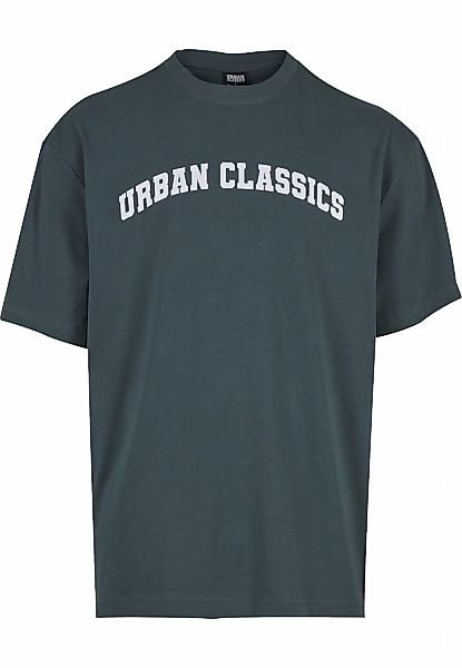 URBAN CLASSICS T-Shirt "Urban Classics UC College Logo Tall Tee" 1 Stk. günstig online kaufen