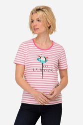 Laurasøn T-Shirt T-Shirt Möven Print Rundhals günstig online kaufen