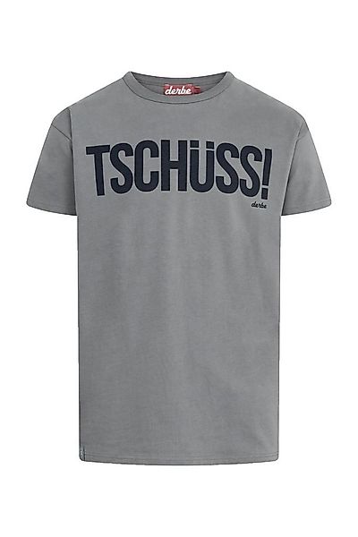 Derbe Print-Shirt Tschüss Herren T-Shirt (1-tlg) günstig online kaufen