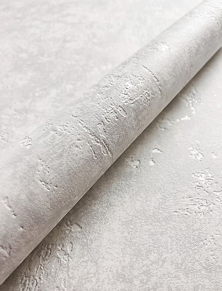 Newroom Vliestapete, Weiß Tapete Modern Beton günstig online kaufen