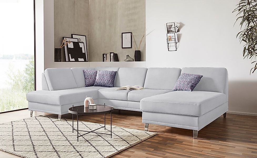 sit&more Wohnlandschaft "Clio U-Form" wahlweise mit Bettfunktion und Bettka günstig online kaufen