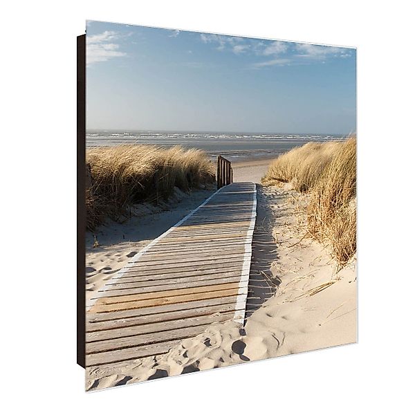 banjado Schlüsselkasten Glas Dünen (Stahl Gehäuse, günstig online kaufen