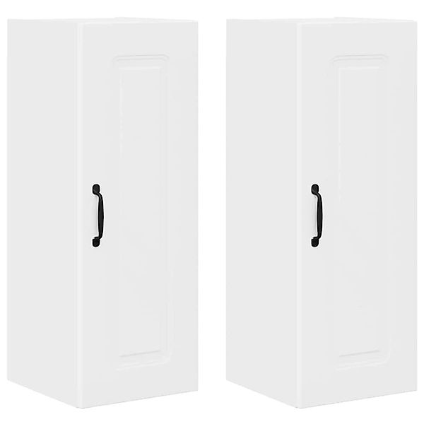 vidaXL Küchenwandschrank 2 Stk Weiß 30 x 31 x 80 cm Holzwerkstoff 884655 günstig online kaufen