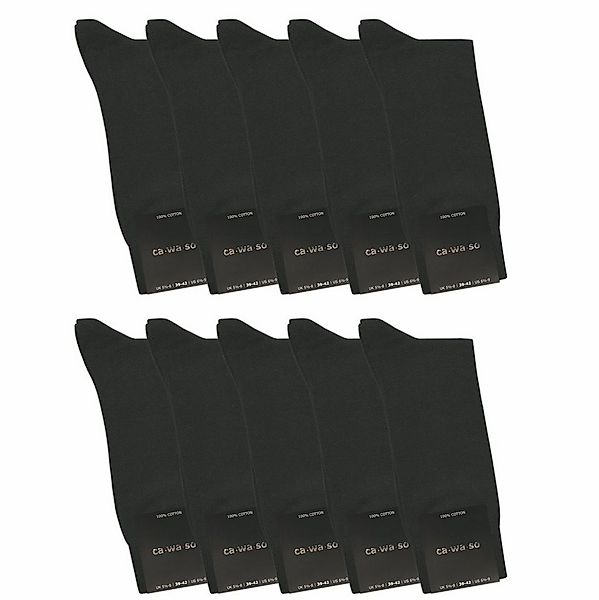 ca·wa·so Businesssocken für Herren aus 100 % Baumwolle - Reine Baumwollsock günstig online kaufen