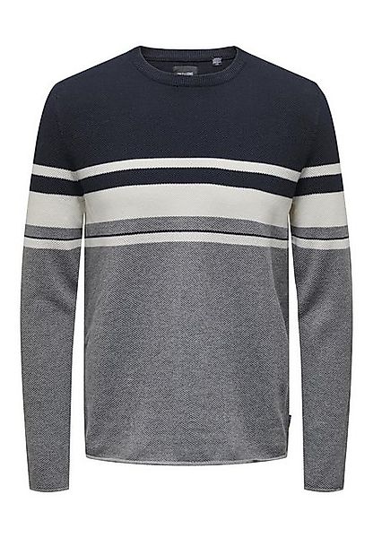 ONLY & SONS Strickpullover Strickpullover Niguel Pullover R-Neck (1-tlg) günstig online kaufen
