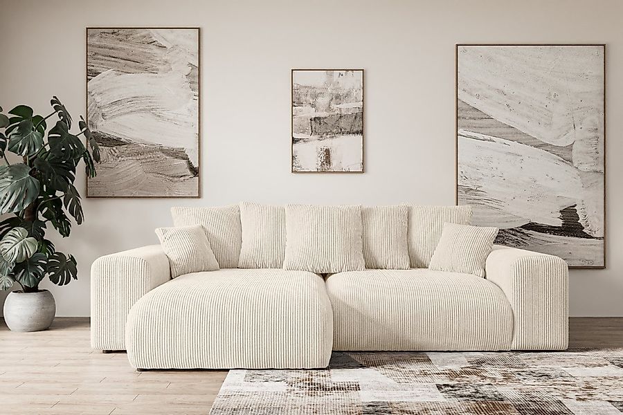 ALTDECOR Ecksofa ESKAR-L, Couch mit Schlaffunktion, günstig online kaufen