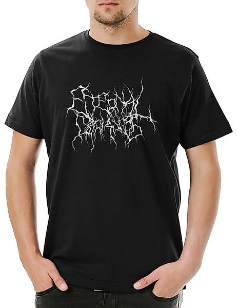 Urban Backwoods Print-Shirt Eternal Darkness Typo Blackmetal I Herren T-Shi günstig online kaufen