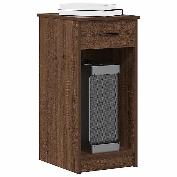 vidaXL Schrankmodule Computerschrank mit Schublade Braun Eichen-Optik 35x45 günstig online kaufen