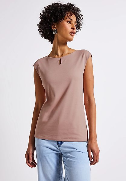 STREET ONE T-Shirt, im soften Baumwoll-Mix günstig online kaufen