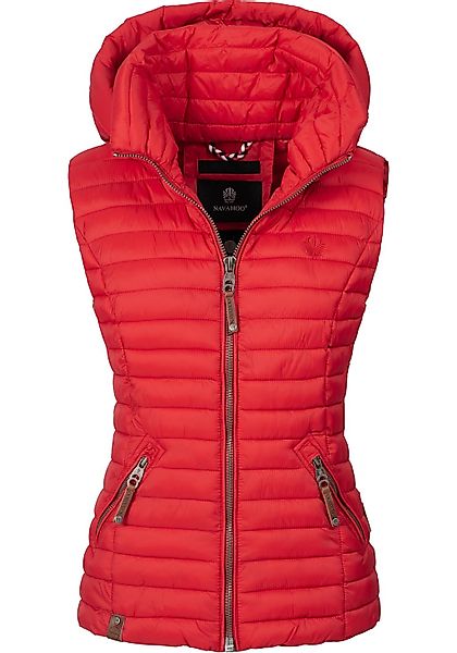 Navahoo Steppweste "Shadaa", stylische ärmellose Damen Weste mit Kapuze günstig online kaufen