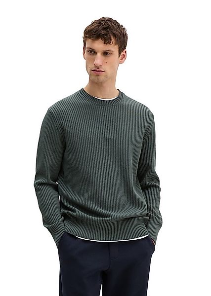 Marc O'Polo Rundhalspullover aus reiner Bio-Baumwolle günstig online kaufen