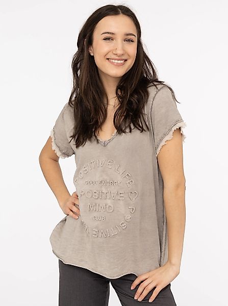 Zwillingsherz T-Shirt ""Positive Mind"" günstig online kaufen