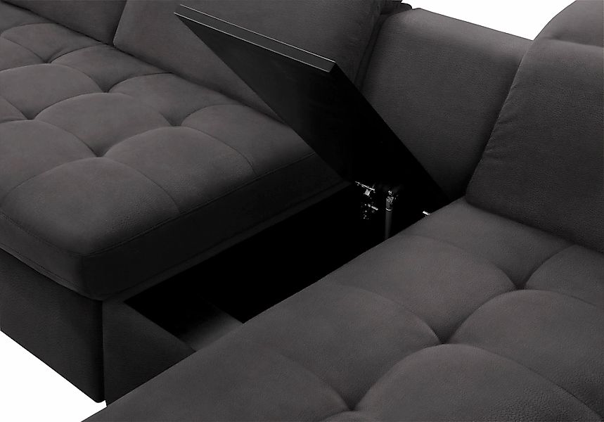sit&more Wohnlandschaft "Stardust U-Form" inklusive Kopfteilverstellung, Ar günstig online kaufen