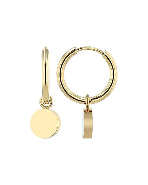 AKZENT Ohrring-Set Soile Creolen Ohrringe Edelstahl silber Damen wasserfest günstig online kaufen