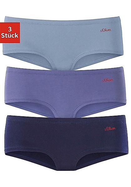 s.Oliver Hipster, (3er-Pack), aus elastischer Baumwoll-Qualität günstig online kaufen