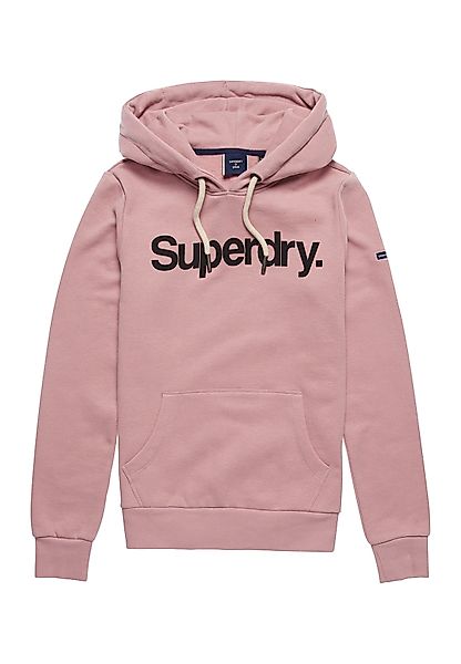 Superdry Damen Hoody CL HOOD Soft Puink Rosa günstig online kaufen