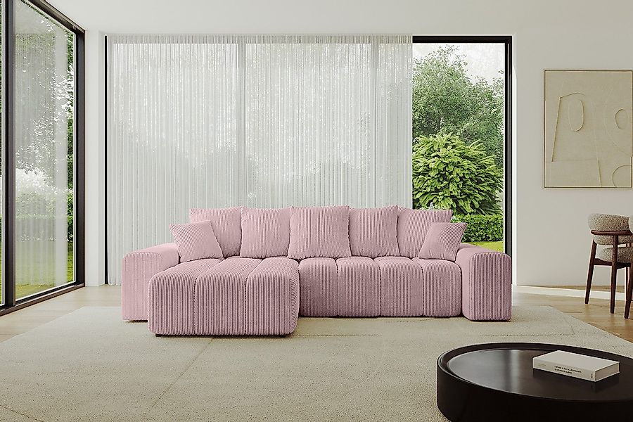 ALTDECOR Ecksofa ENIL-L, Couch mit Schlaffunktion, günstig online kaufen