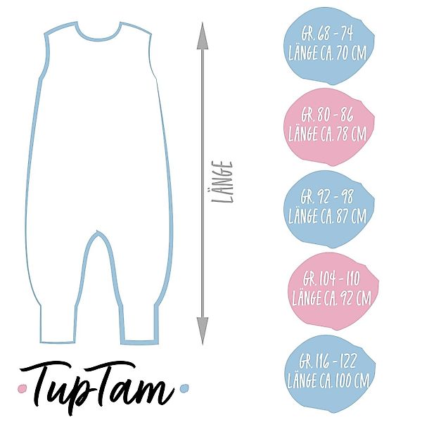 TupTam Babyschlafsack Ganzjahresschlafsack mit Beinen 2,5 günstig online kaufen