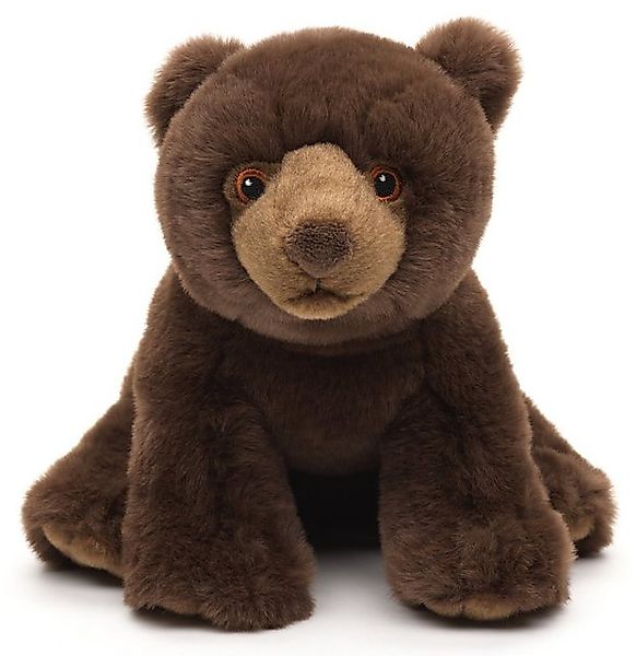 Uni-Toys Kuscheltier Braunbär, sitzend - 20 cm (Länge) - Plüsch-Bär - Plüsc günstig online kaufen