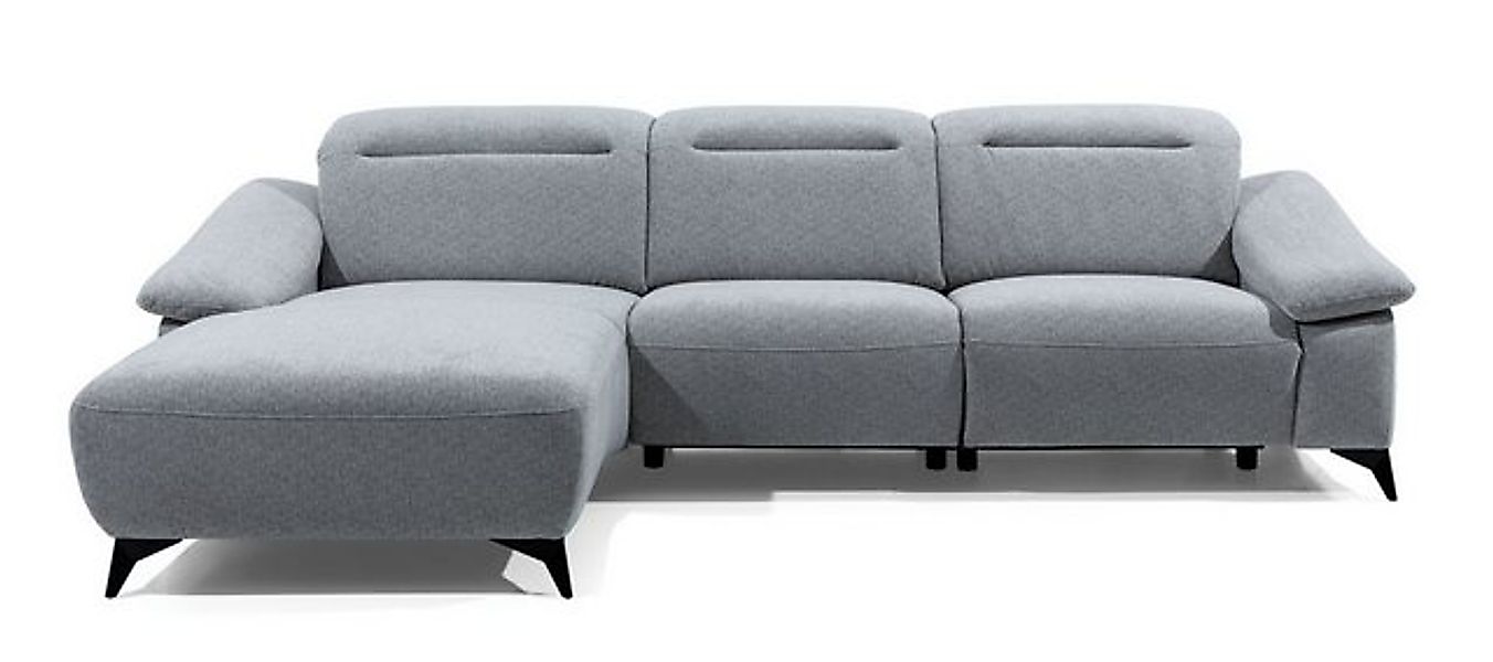 Xlmoebel Ecksofa Vielfältiges Sofa mit elektrisch verstellbaren Funktionen günstig online kaufen