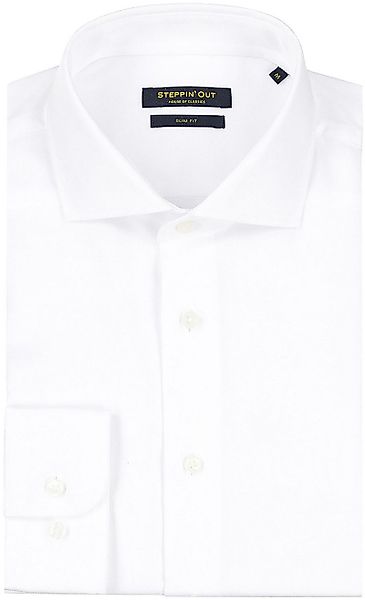 Steppin' Out Hemd Dobby Weiß - Größe XL günstig online kaufen
