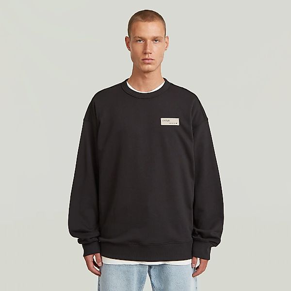 G-STAR Sweater "HB Badge", im Relaxed Fit, Rundhalsform günstig online kaufen