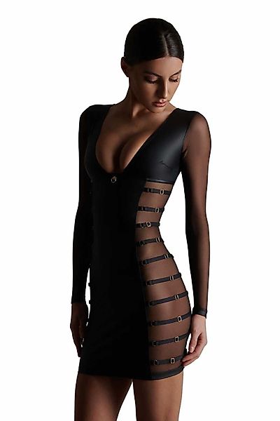 Maison Close Bleistiftkleid Mini Strapskleid schwarz günstig online kaufen