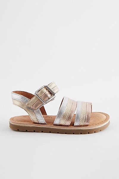 Next Gestreifte Ledersandalen Sandale (1-tlg) günstig online kaufen
