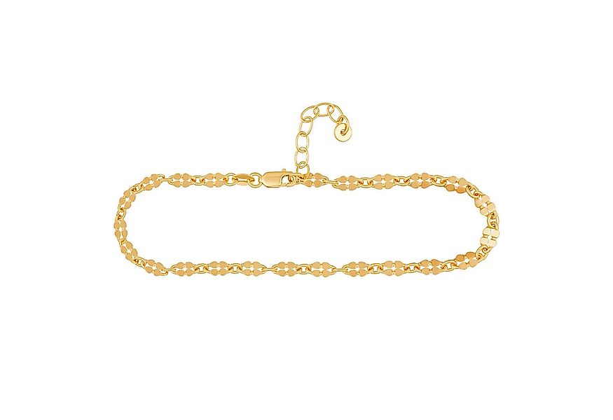 CAÏ Fußkette 925 Silber vergoldet günstig online kaufen