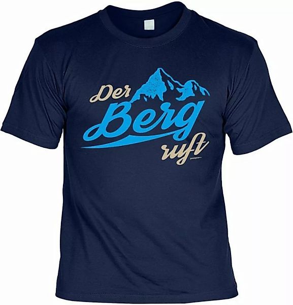 Art & Detail Shirt T-Shirt Lustige Sprüche Fun Tshirt - Der BERG ruft! mit günstig online kaufen