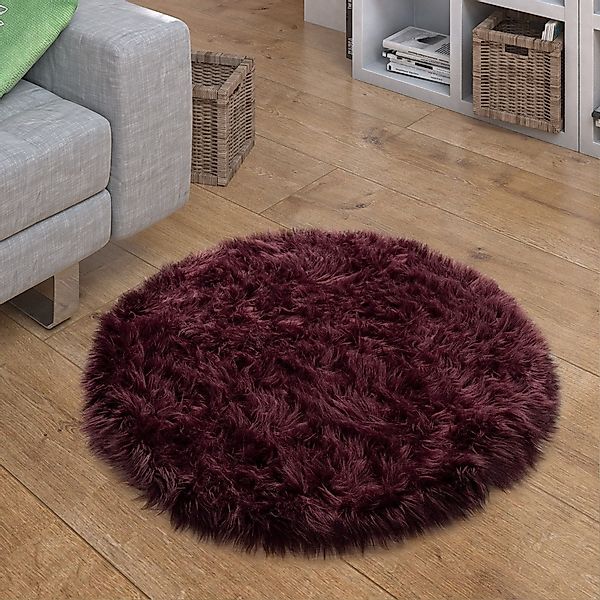 Paco Home Fellteppich Playa 960, rund, günstig online kaufen
