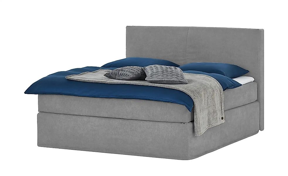 Boxi Boxspringbett 160 x 200 cm  Boxi Classic ¦ grau ¦ Maße (cm): B: 160 H: günstig online kaufen