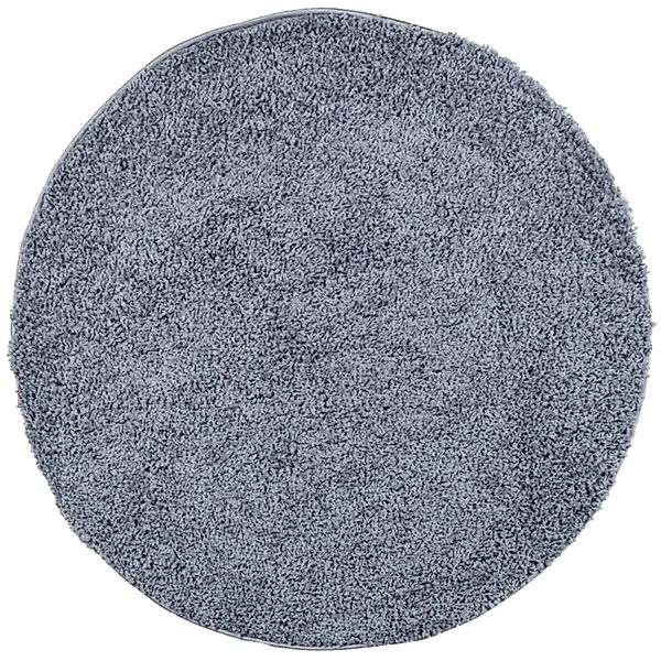 vidaXL Teppich Shaggy Hochflor Modern Blau  240 Cm 1955375 günstig online kaufen