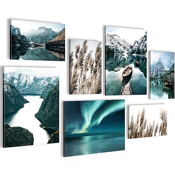 Novart Wandbild Wandbilder Set Landschaft Natur günstig online kaufen