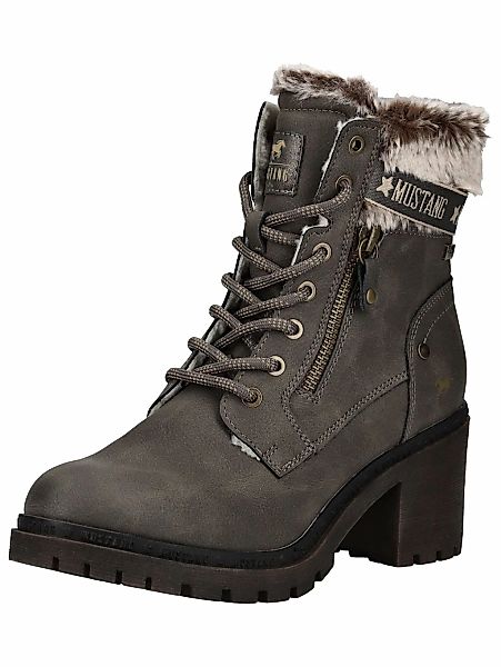 Mustang Shoes High-Heel-Stiefelette "Mustang Shoes Stiefelette Lederimitat/ günstig online kaufen