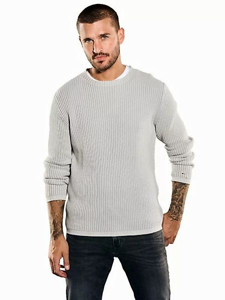 emilio adani Rundhalspullover Pullover regular günstig online kaufen