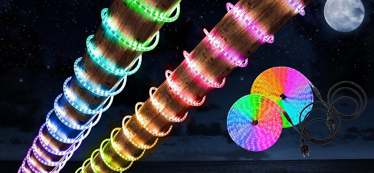 GLOBO LIGHTING LED-Lichterschlauch LIGHT TUBE, Lichtschlauch/IP44/Stecker/Z günstig online kaufen