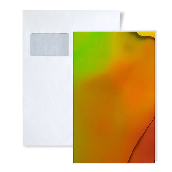 Wallface 1 MUSTERSTÜCK S-27743 DIN A4 Wandpaneel MUSTER OCEAN Rainbow günstig online kaufen