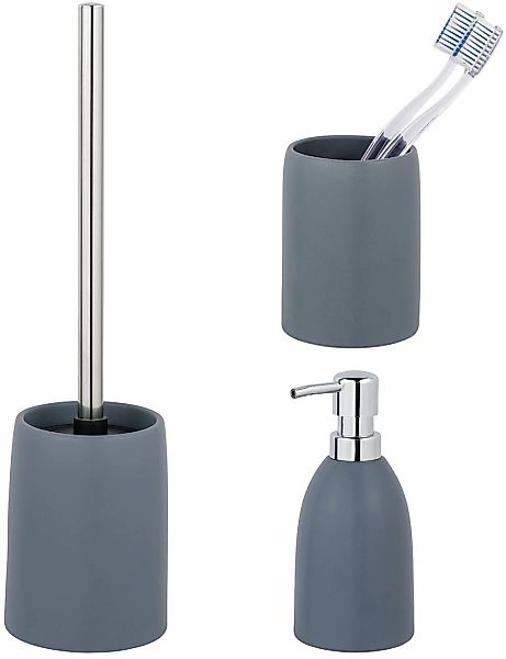 SCHÖNER WOHNEN-Kollektion Badaccessoire-Set ""Funo"" Zahnputzbecher, Seifen günstig online kaufen