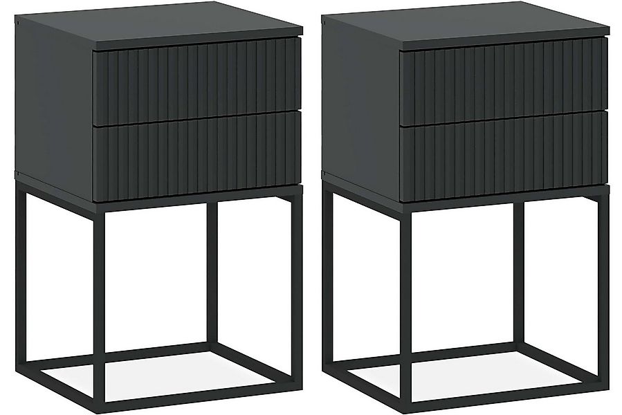 KONSIMO® Nachttisch RECTUS Nachtschrank, Modern, hergestellt in der EU, mit günstig online kaufen