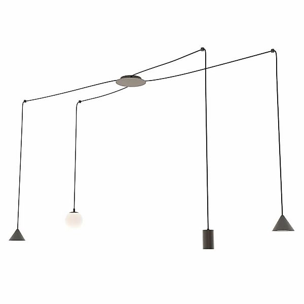 Cozyhouse | Hängelampe Fuji 4-flammig günstig online kaufen