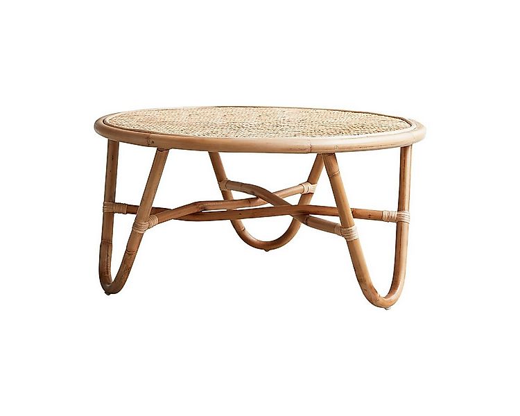 Tikamoon Couchtisch Couchtisch aus Rattanstäben 80 Lina günstig online kaufen