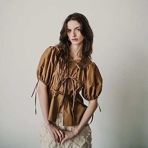Mirakaya  Blusen Himo Shirt - Mustard günstig online kaufen