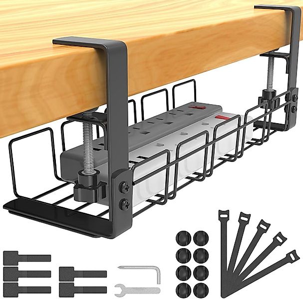 SURFOU Kabelbox Kabelorganizer für Schreibtisch – Bohrfreie Montage günstig online kaufen