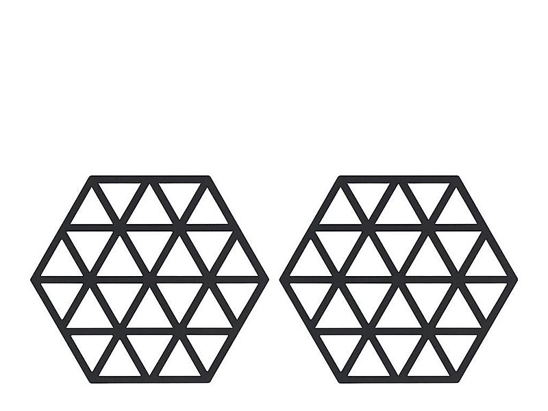 Zone Denmark Platzset Zone DenmarkTischschoner Black Triangles 2er Set günstig online kaufen
