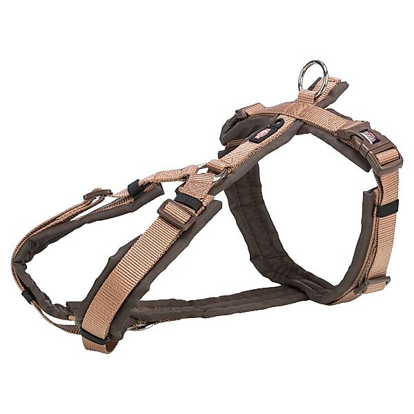 TRIXIE Hunde-Geschirr Premium Trekking Geschirr karamell/haselnuss günstig online kaufen