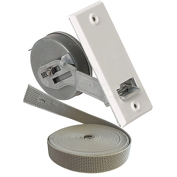 Rollwin Rolladen Gurtwickler Unterputz 105mm Lochabstand Mit 7m Gurt 23mm R günstig online kaufen