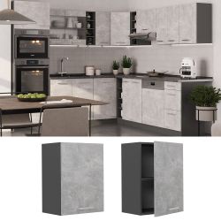 Vicco Hängeschrank R-Line, Beton/Anthrazit, 45 cm günstig online kaufen